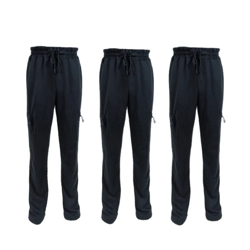 3 Pack Men's Fleece Lined Jogger Sweatpants S-3XL