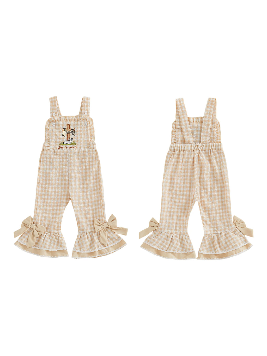 Baby Girls and Toddlers Summer Romper Jumpsuit with Headband Set