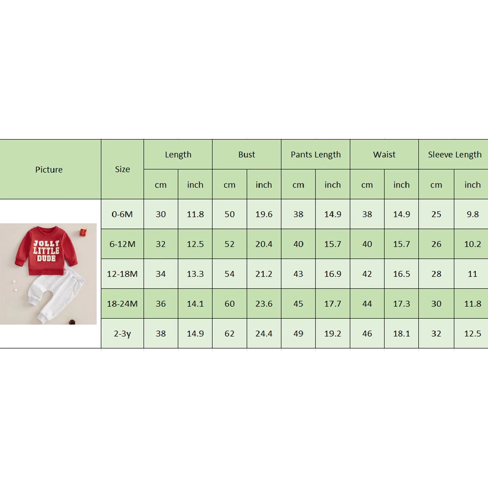 Baby Boy Christmas Pullover Sweatshirt & Elastic Waist Pants Set