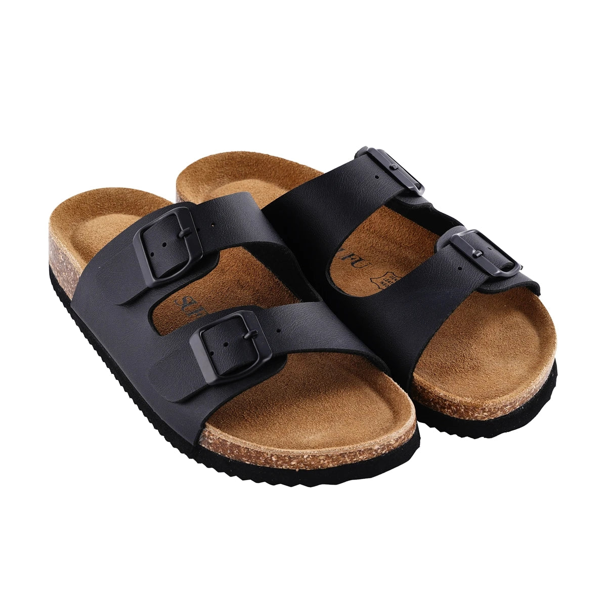 Leather Cork Flip-flop sandals for women