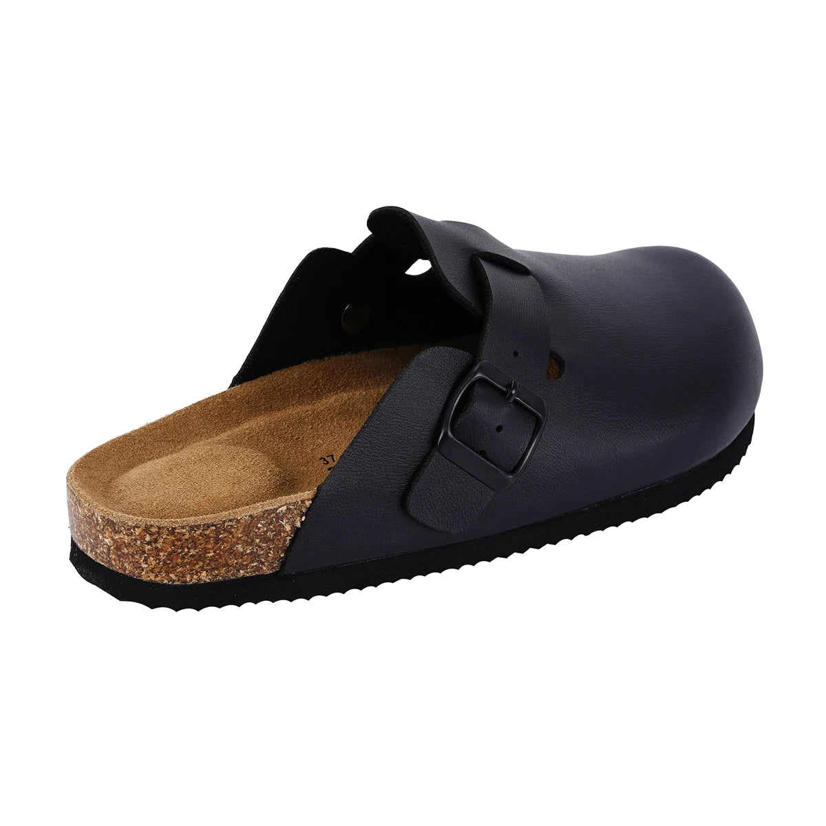 Leather Cork Mule Clogs For Women