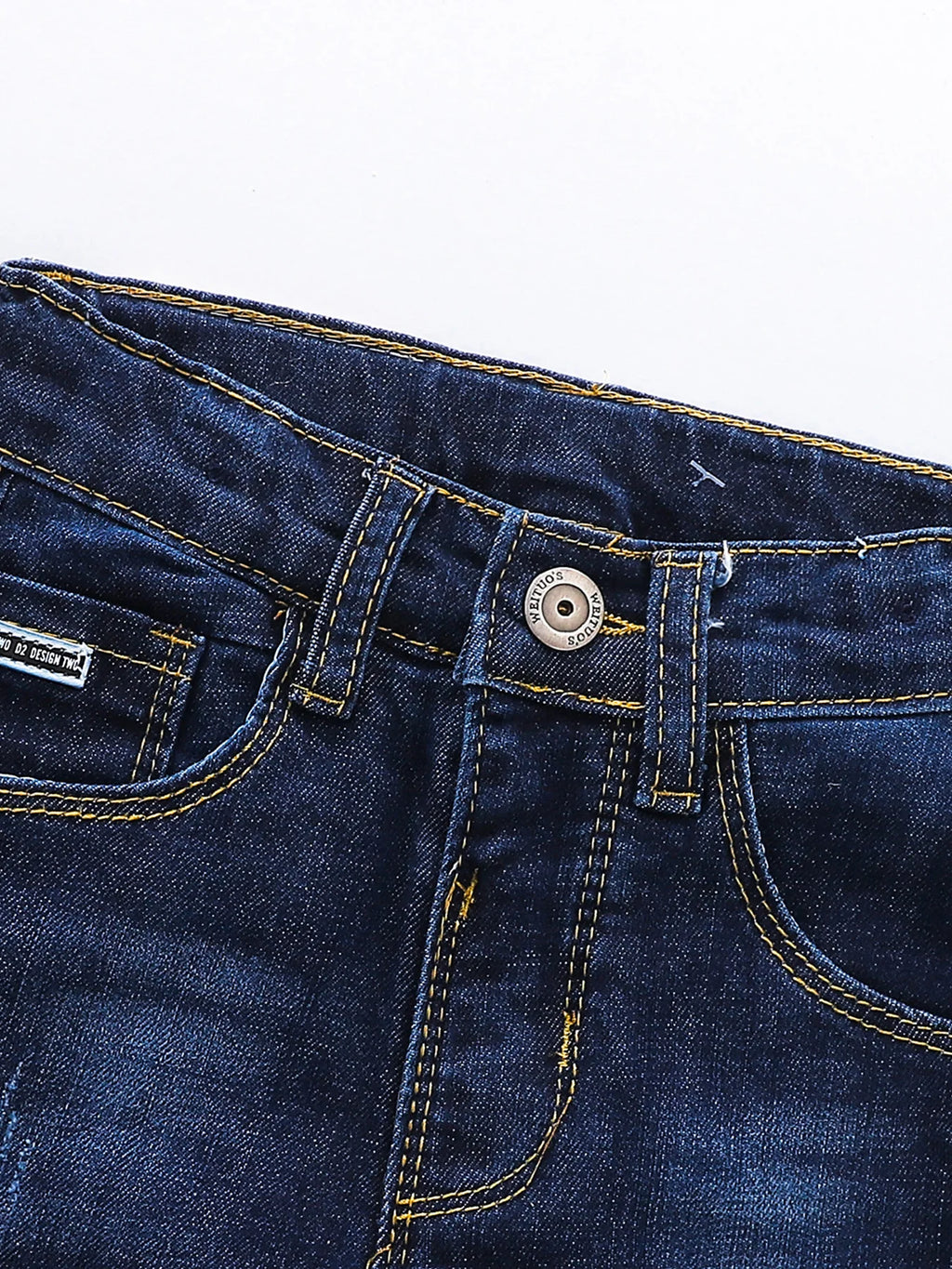 Boys 2T-14T Stretch, Cotton, Straight-Fit, Comfortable Denim Jeans